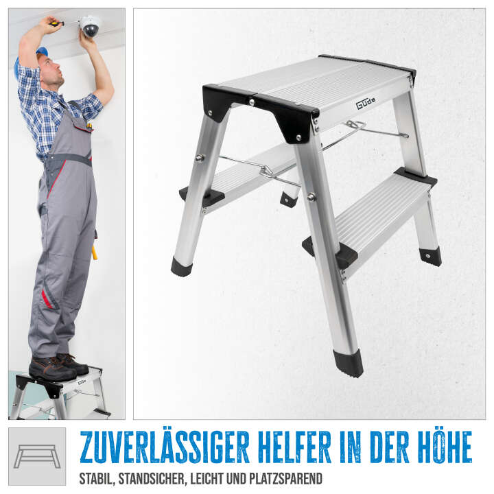 Güde Aluminium Trittleiter GAT